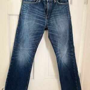 GAP Women's Straight Leg Blue Jeans
